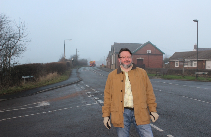 Cllr Barry Lewis, Wingerworth and Shirland Cllr and Leader of the Conservative Group