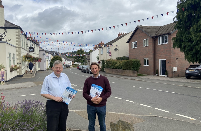 Bentley Strafford-Stephenson campaigning Barlow