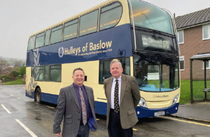 Cllr Thacker & Cllr Elliott - Bus Challenges Image