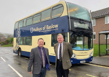 Cllr Thacker & Cllr Elliott - Bus Challenges Image